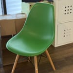 green chair