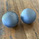 30 cm pilates ball - $10