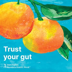 daily topic trust your gut instagram women's health